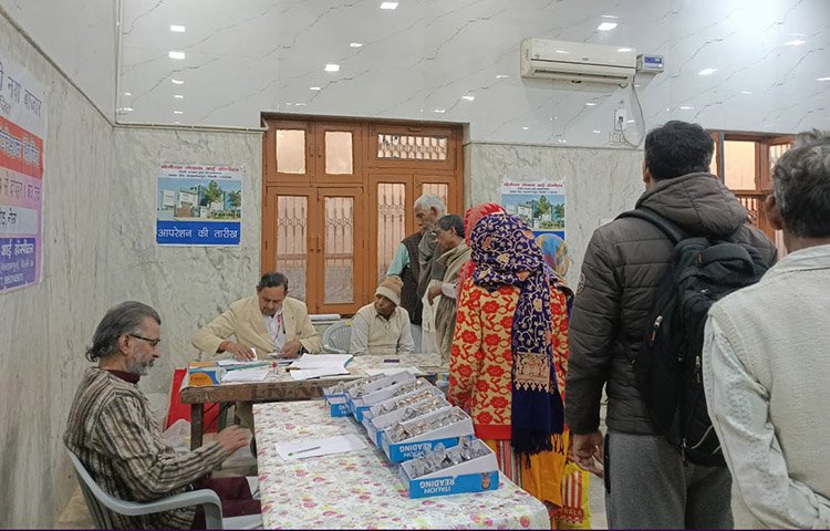 Free Eye Check-up & Cataract Referral Camp at Lala Nandimal Dharamshal